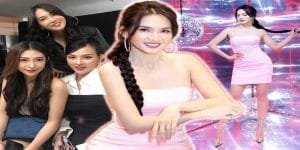 Hình ảnh siêu mẫu Anh Thư cùng quý tử 