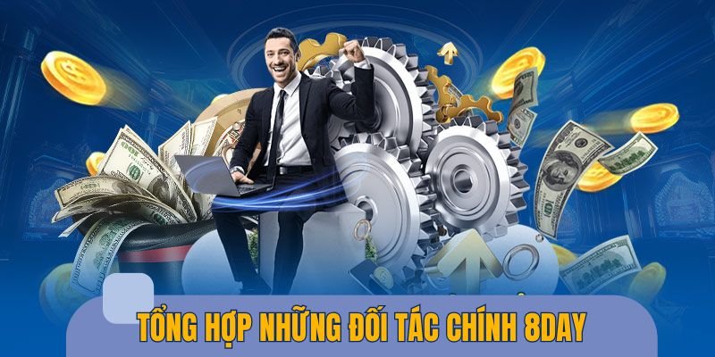 Tổng hợp các đối tác chính 8DAY về phát triển game